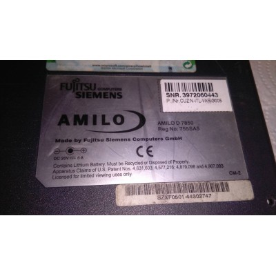 FUJITSU AMILO D7850 DVDRW 